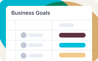 <h5>Business goals<br></h5>